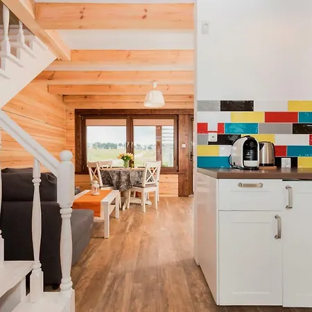 Ferienwohnung Przy Rozlewisku Sarbinowo Exterior foto