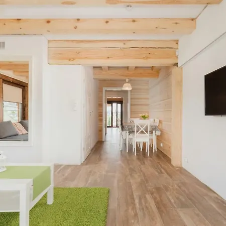 Ferienwohnung Przy Rozlewisku Sarbinowo Exterior foto